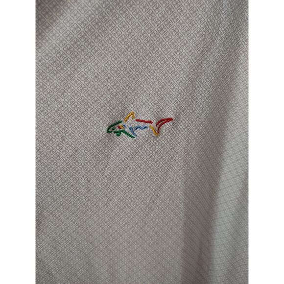 Greg Norman Mens Polo Shirt Golf Shark Logo Large - Picture 3 of 6